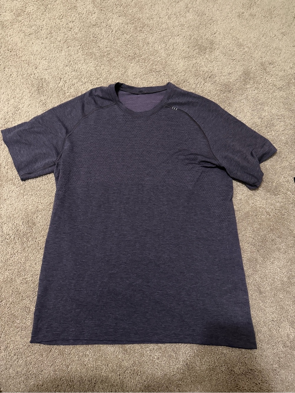 lululemon athletica Short Sleeve Crew Tee - Navy Blue